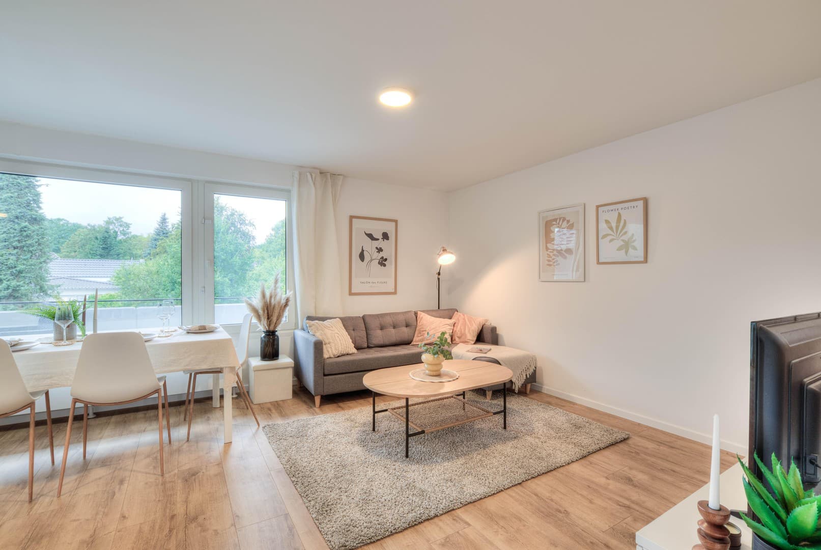 Bezugsfrei & modern: Helle 3-Zimmer-Wohnung mit Balkon