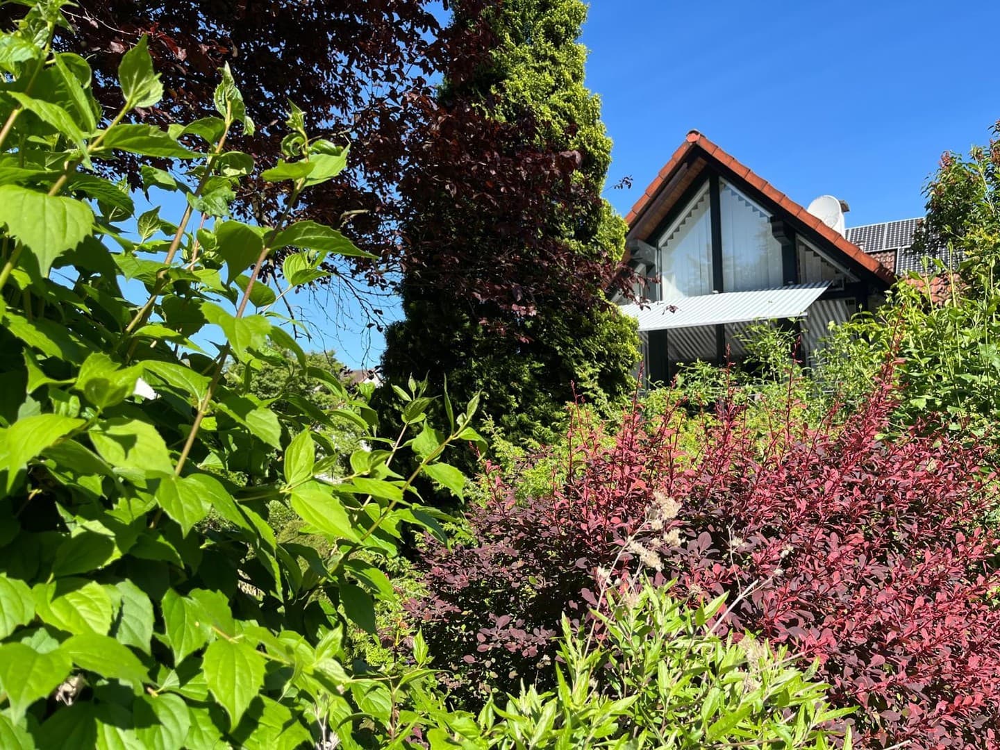 Attraktive Doppelhaushälfte mit Balkon, Terrasse und gepflegtem Garten