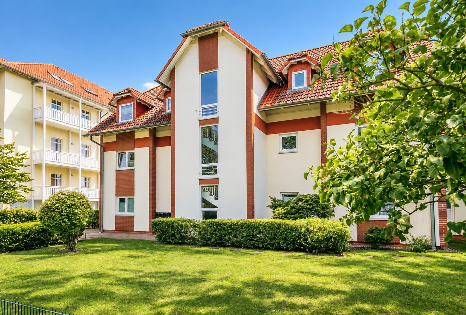 Eine hübsche 3-Zimmer-Ferienwohnung mit Südbalkon in Kühlungsborn-West