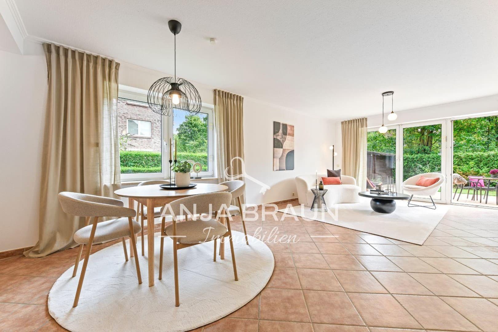 3-Zimmer-Wohnung mit Garten