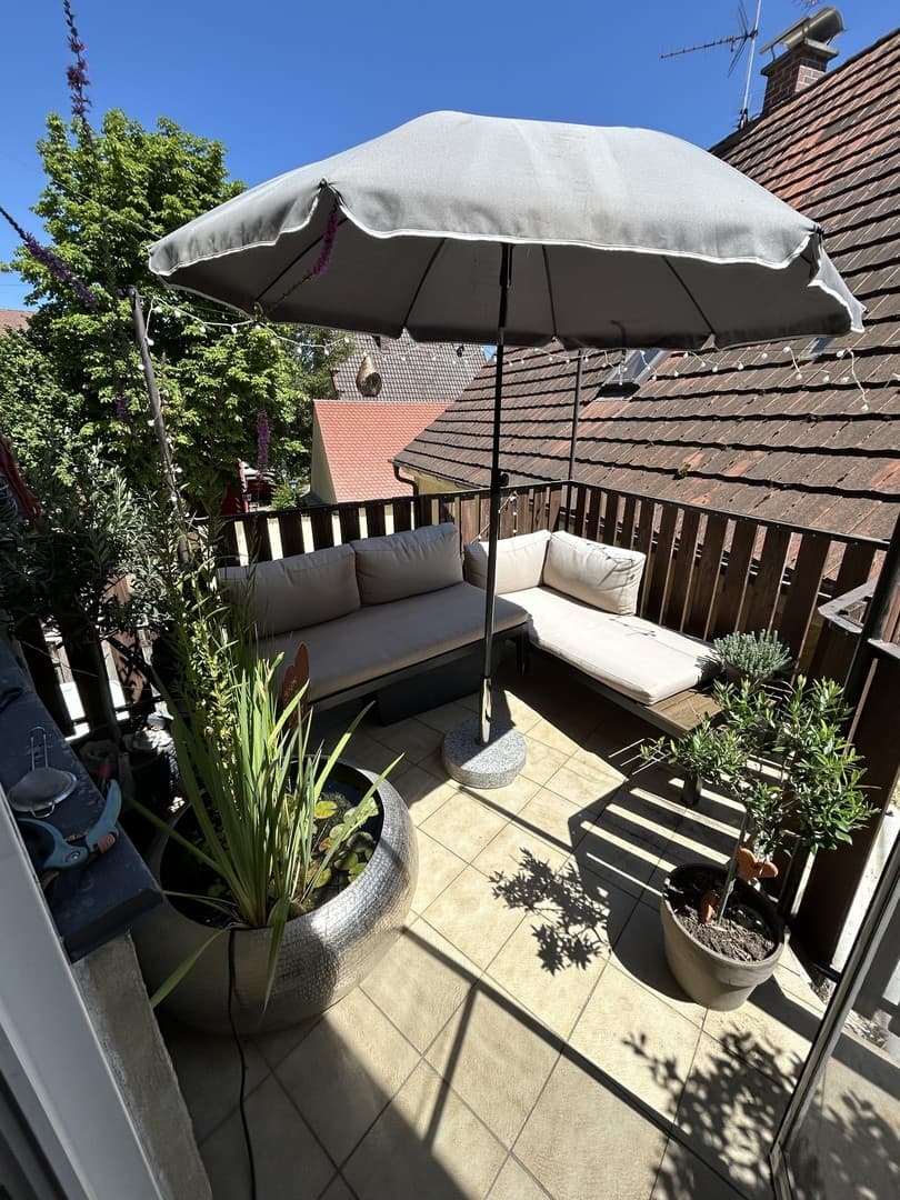Großzügige 3-Zimmer-Wohnung mit Balkon – zentral in Lauingen