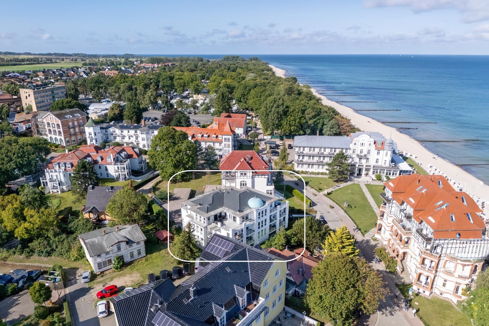Penthouse-Wohnung mit Panorama-Ostseeblick | High-End-Interieur trifft Meeresrauschen
