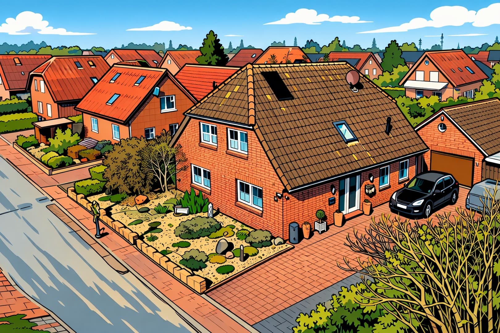 Gepflegtes Einfamilienhaus mit 160 m², 797 m² Grundstück & neuer Bosch-Gasheizung – provisionsfrei