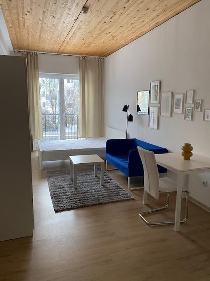 1-Zimmer-Apartment mit kleiner Terrasse