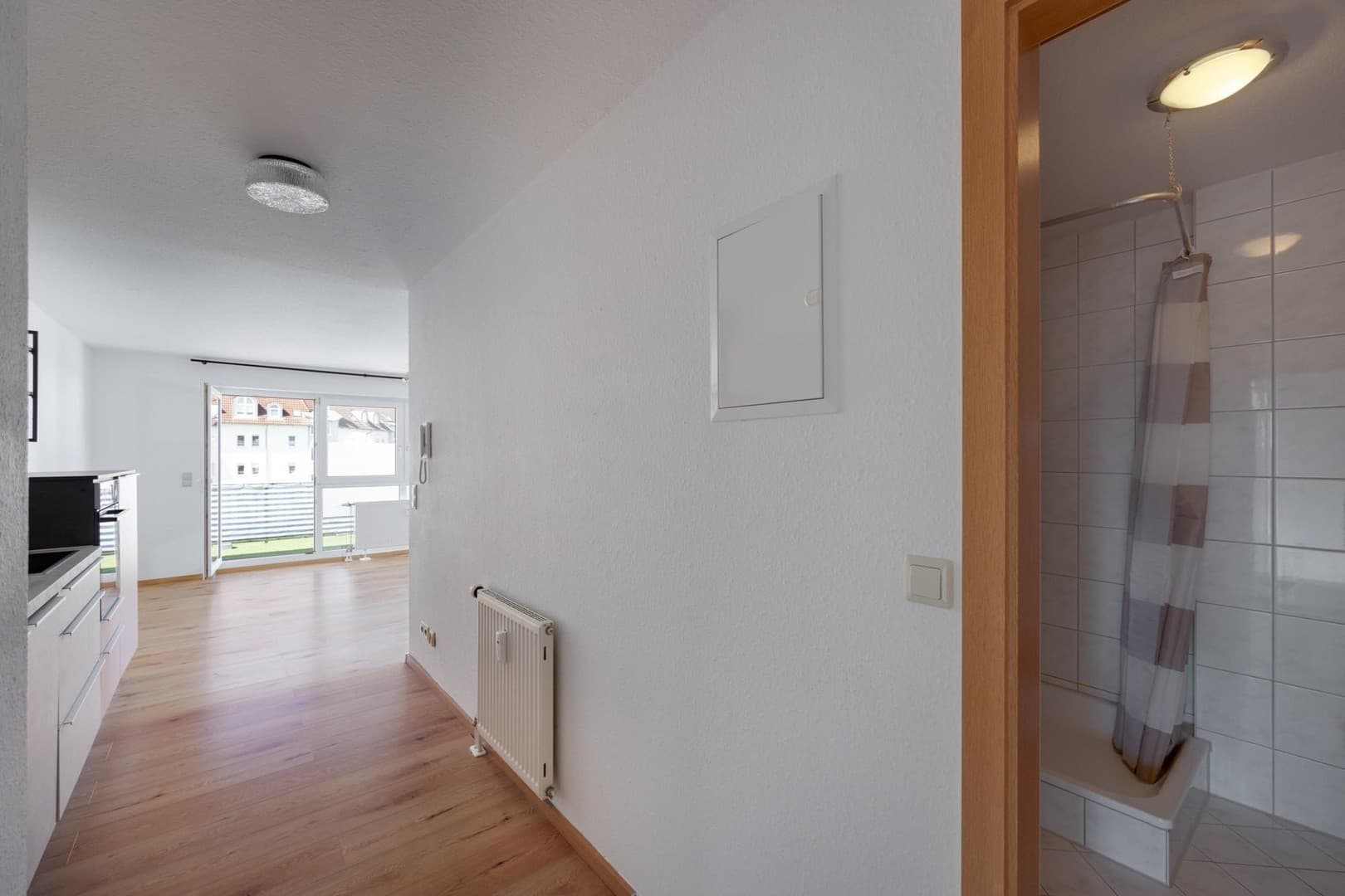 Attraktive 1-Zimmer Wohnung mit Balkon in ruhiger Lage von Laupheim