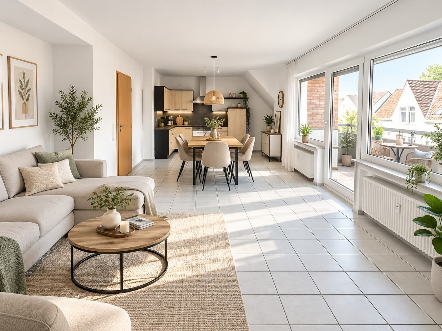 Über den Dächern von Langenfeld – 3 Zimmer mit Balkon & Einbauküche