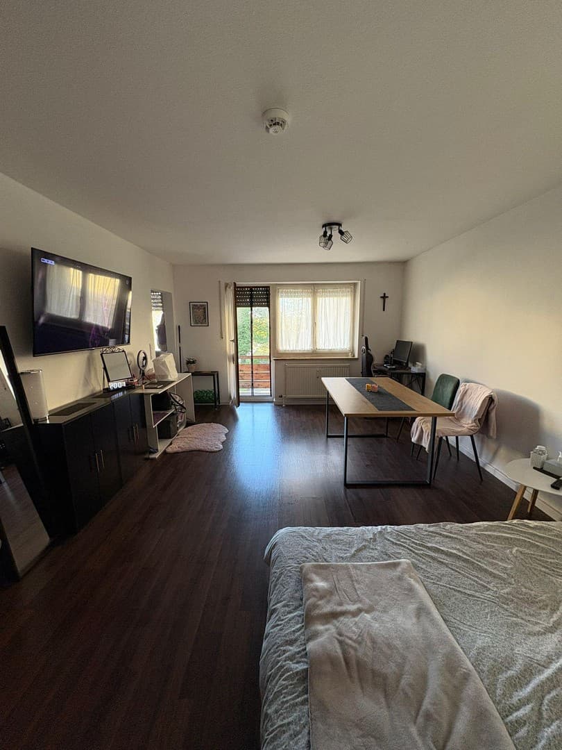 1-Zimmer-Wohnung mit Balkon, Einbauküche & Tiefgaragenstellplatz in Passau