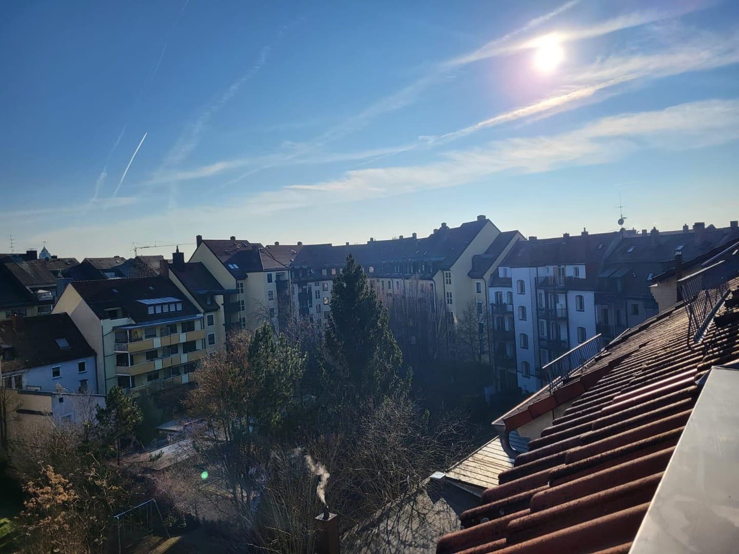 lichtdurchflutete 3,5-Zimmer-Maisonette Wohnung Nordstadt/Gärten h.d.Veste