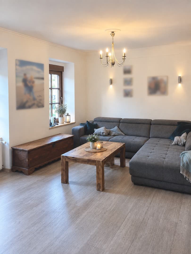 Gepflegtes Zweifamilienhaus in Bingen-Stadt mit Innenhof und Garage