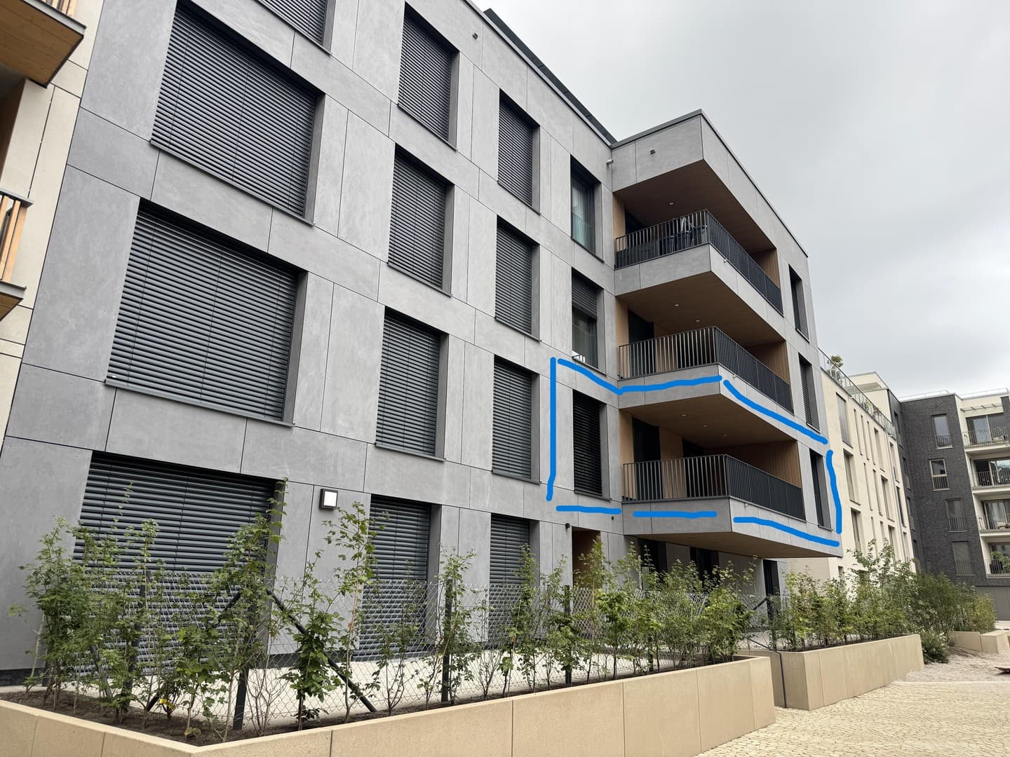 Quartier am Wiener Platz Feuerbach - 4 Zimmer Neubauwohnung mit Küche, Aufzug, Terrasse, Tiefgarage