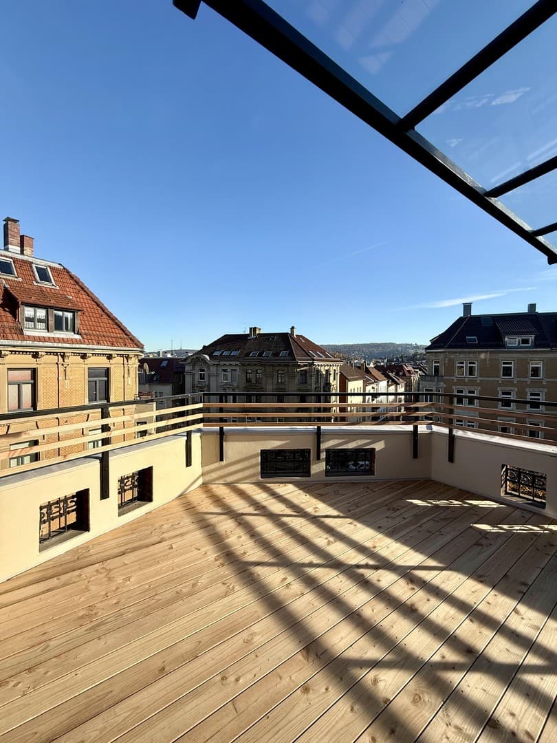 Seltene Gelegenheit im KfW-Denkmal: Altbau-Loft, große Dachterrasse & High-End-Ausstattung ERSTBEZUG