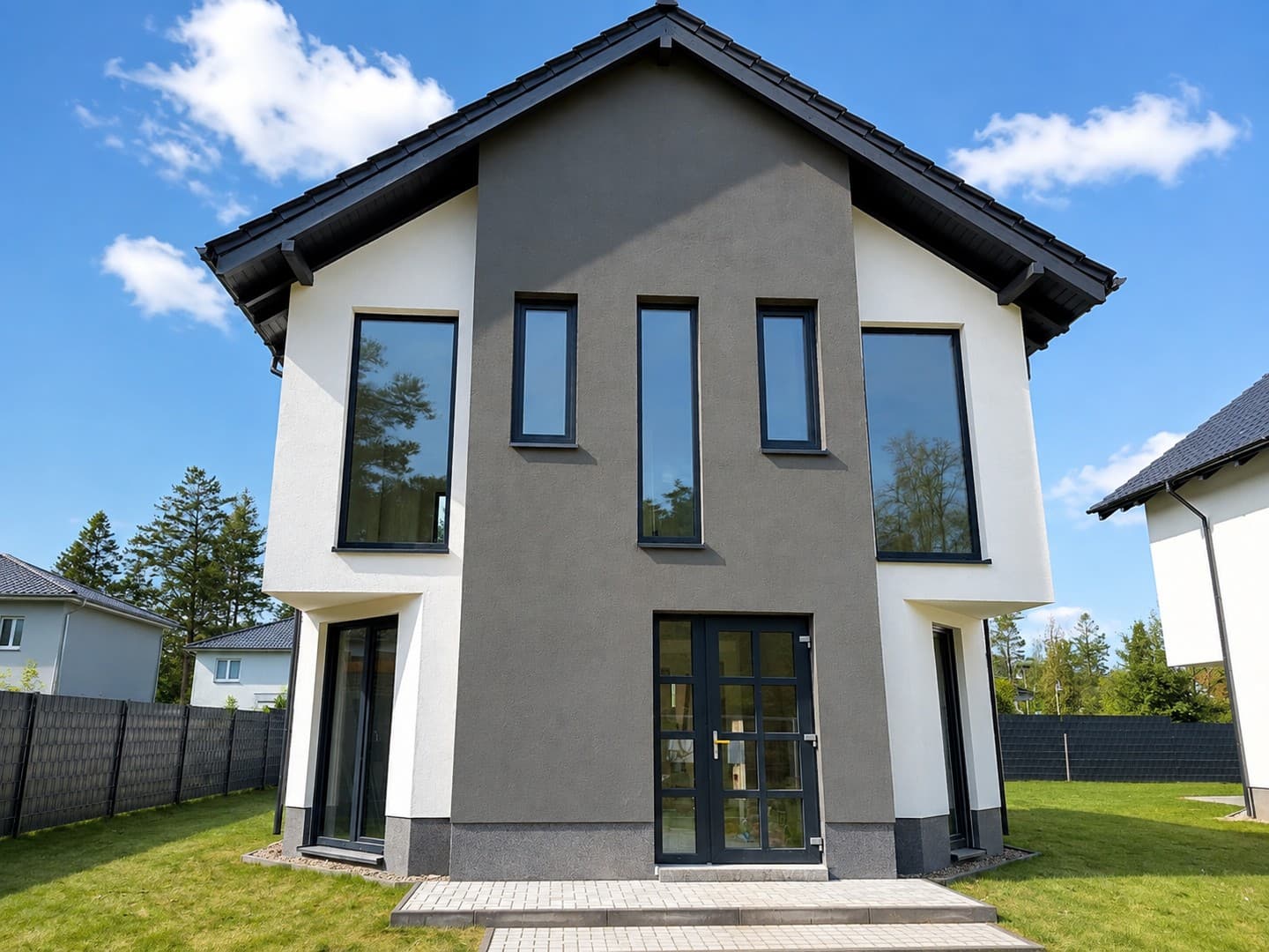Neues energieeffizientes Haus A+ bei Berlin – schlüsselfertig – provisionsfrei