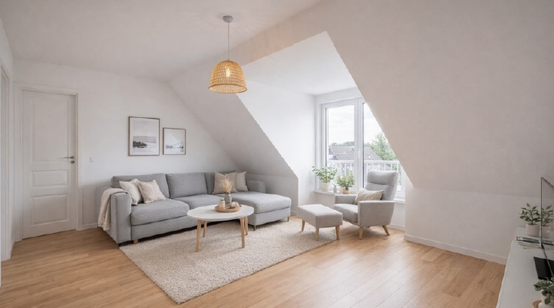 Neubau im Dach, Ingolstadt-Nordost: 3 Wohnungen sofort frei, 1 vermietet – ohne Provision