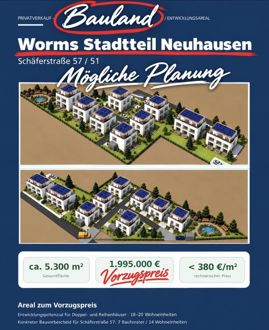 Bauland in Worms