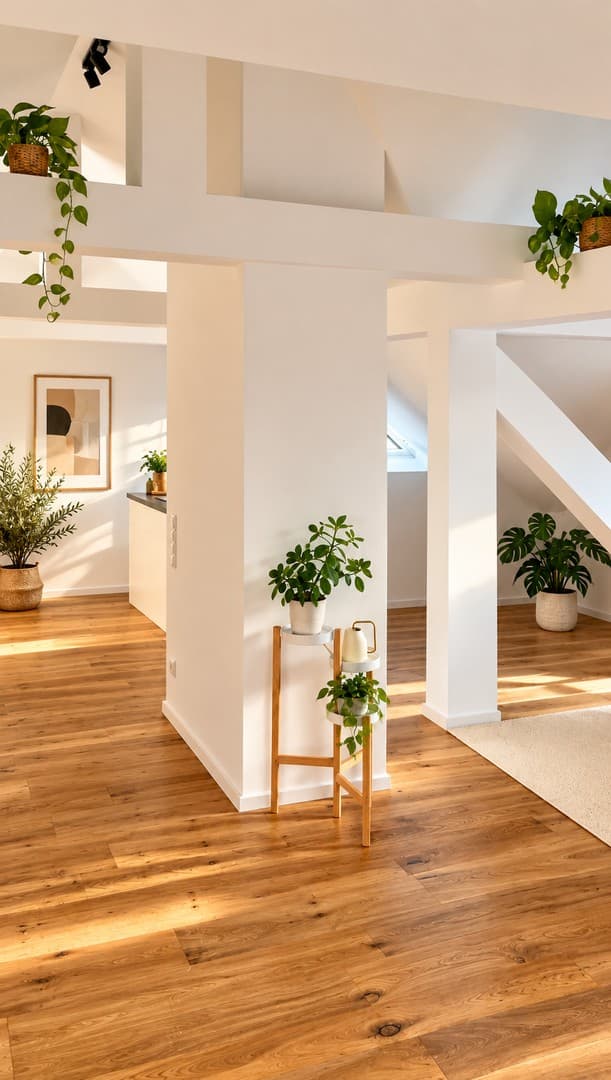 Exklusive Maisonette mit besonderer Architektur, hochwertiger Ausstattung und Schlossblick