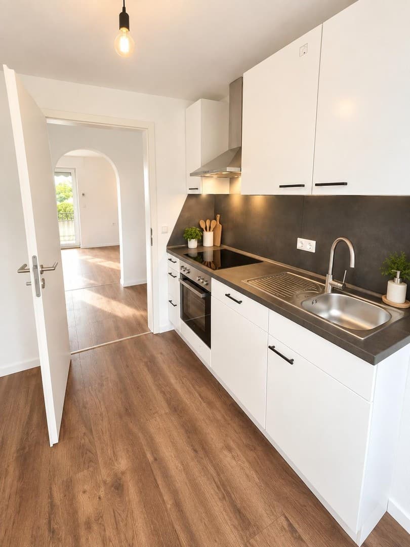 Kernsaniert & bezugsfertig: Moderne 3-Zimmer-Erdgeschosswohnung in Hechingen | 61,5 m²