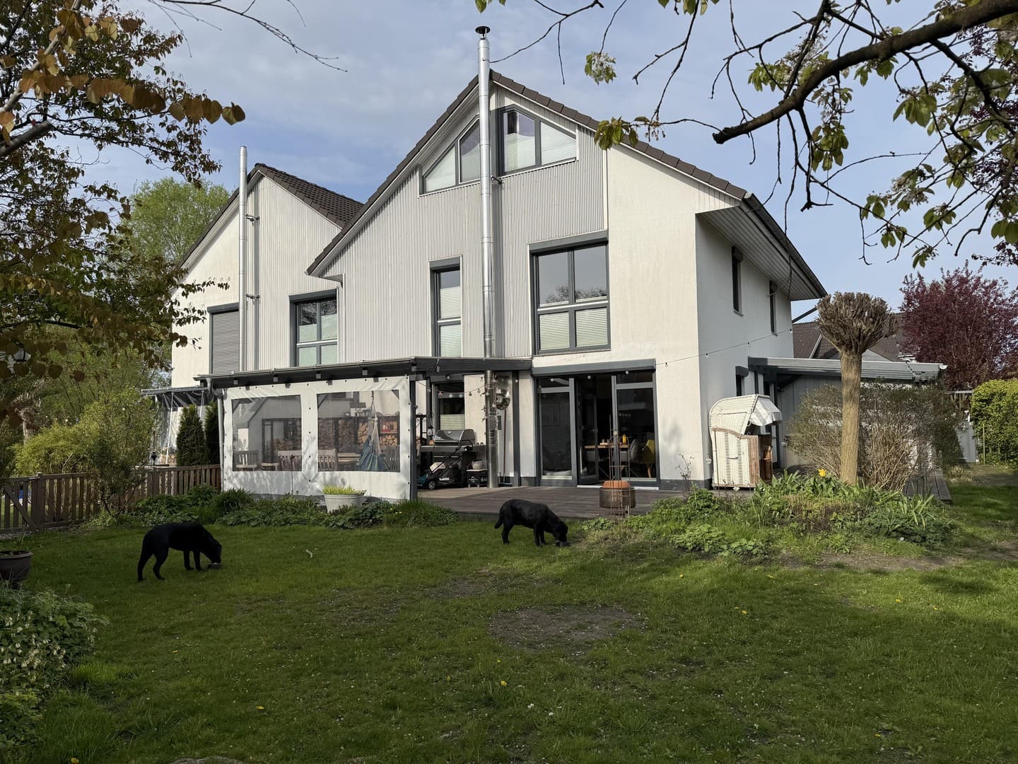 Helles Wohnen auf drei Ebenen