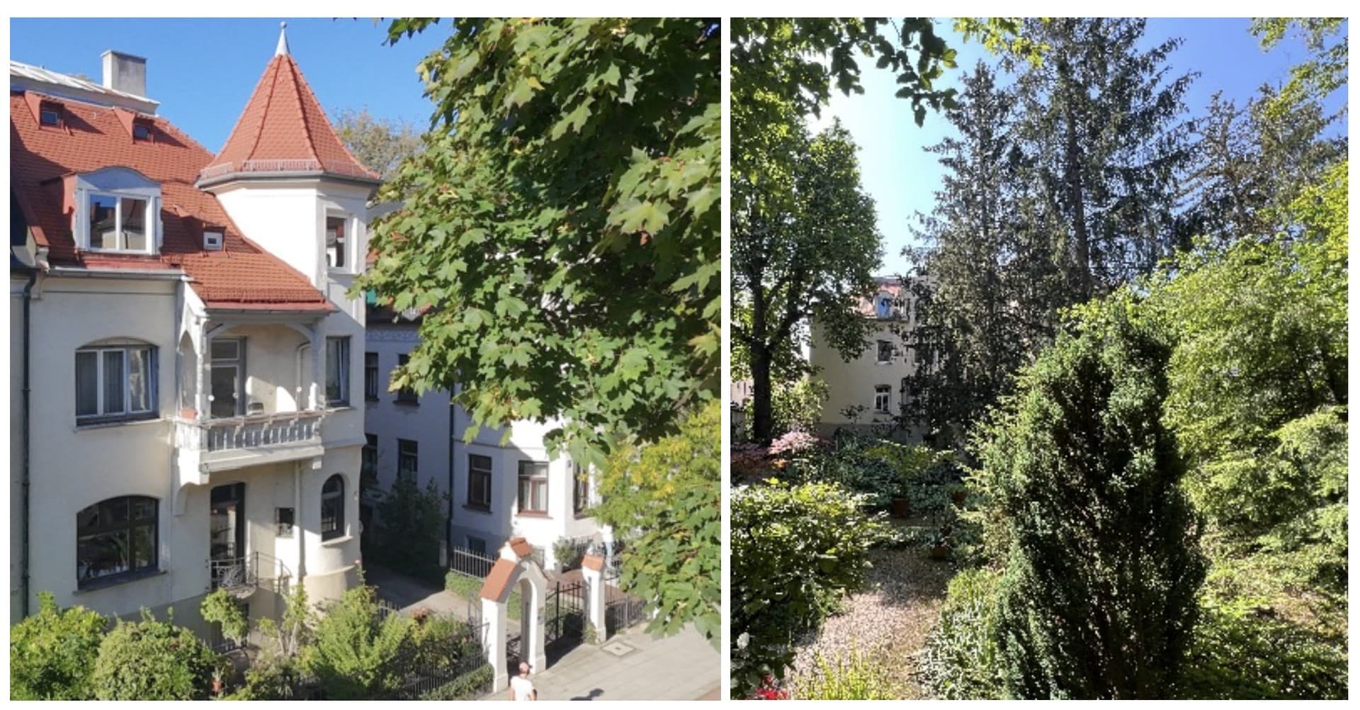 Stadtvilla mit Gartenidyll in Bestlage von Nymphenburg-Neuhausen
