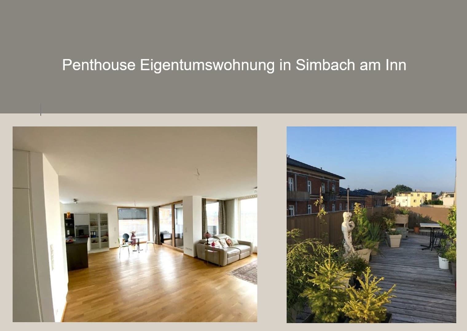 Penthouse Eigentumswohnung in Simbach am Inn