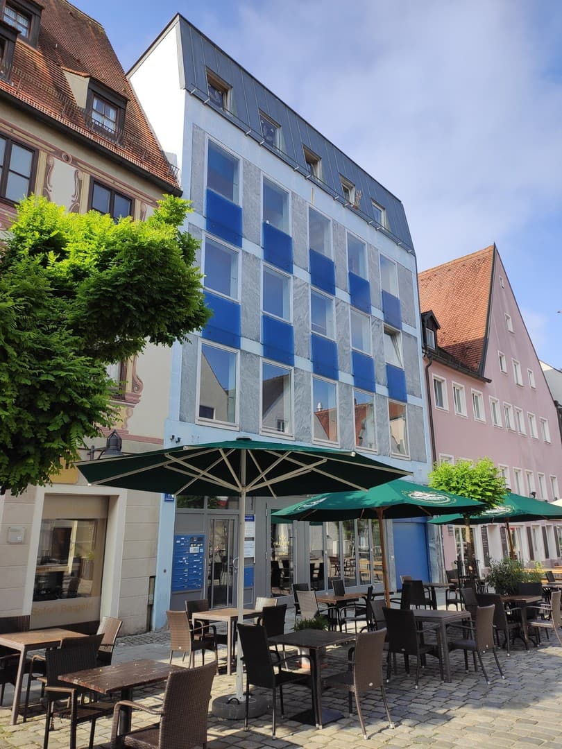 Moderne 1-Zimmer Wohnung mit Balkon in der Altstadt