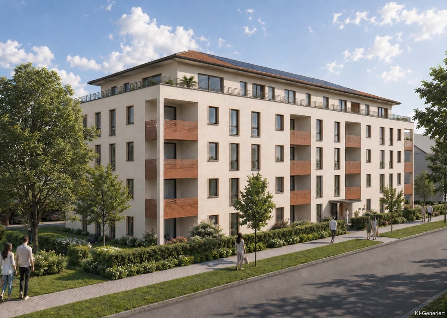 Neubau in Kassel-Wehlheiden: großzügige 3-Zimmer-Wohnung mit Loggia