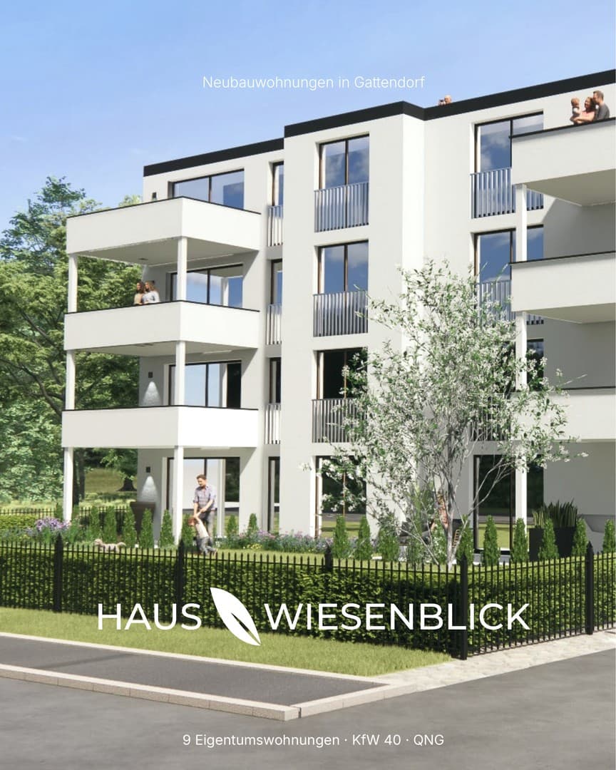 Neubauwohnung in Gattendorf, 2-Zimmer mit Aufzug und Balkon