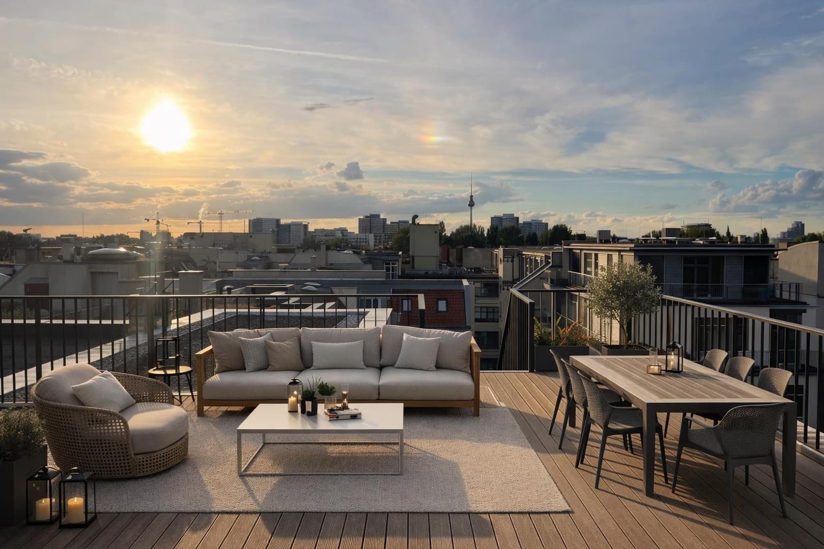 Penthouse mit Aufdachterrasse