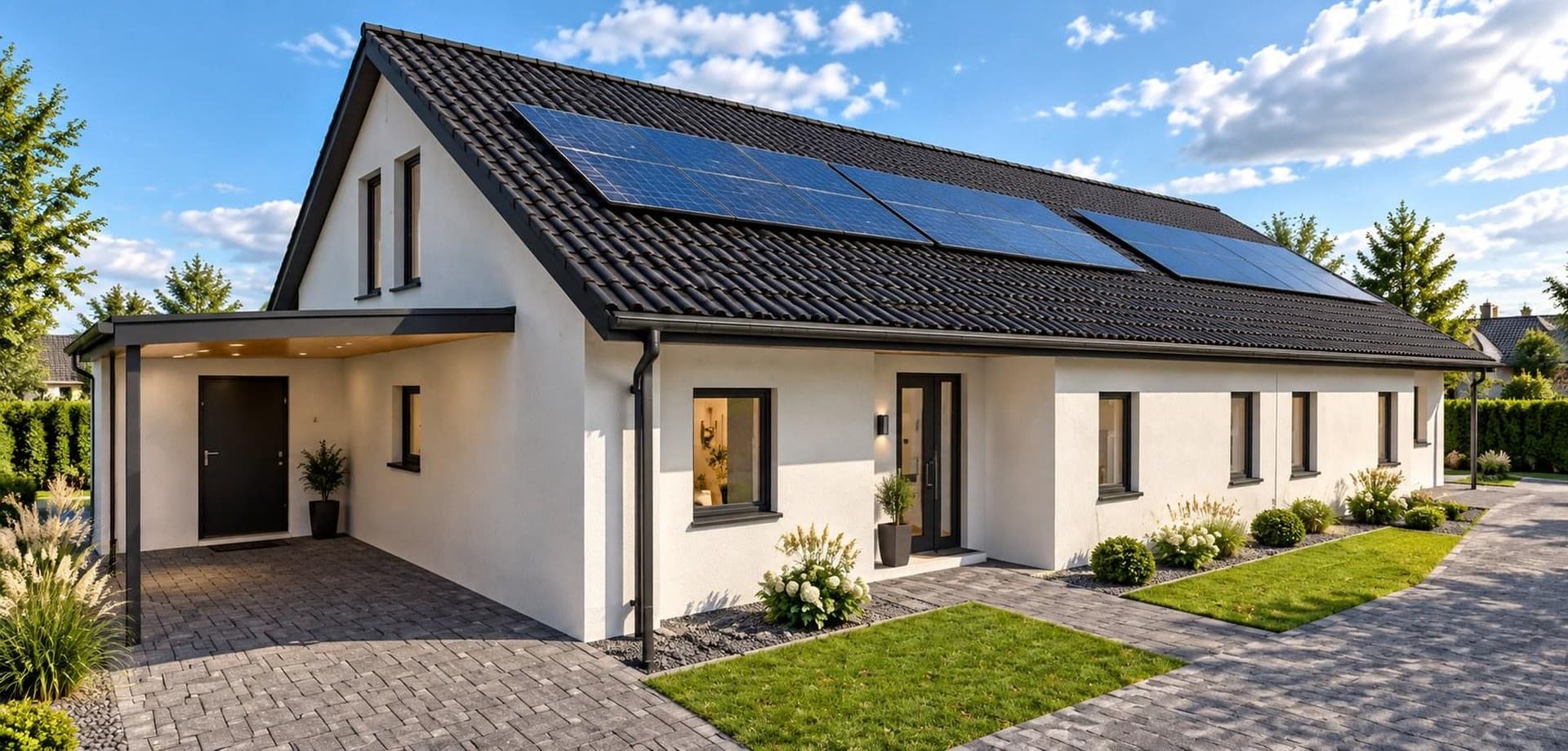 Neubau-Bungalow, Senioren-gerecht, in ruhiger, waldnaher Lage