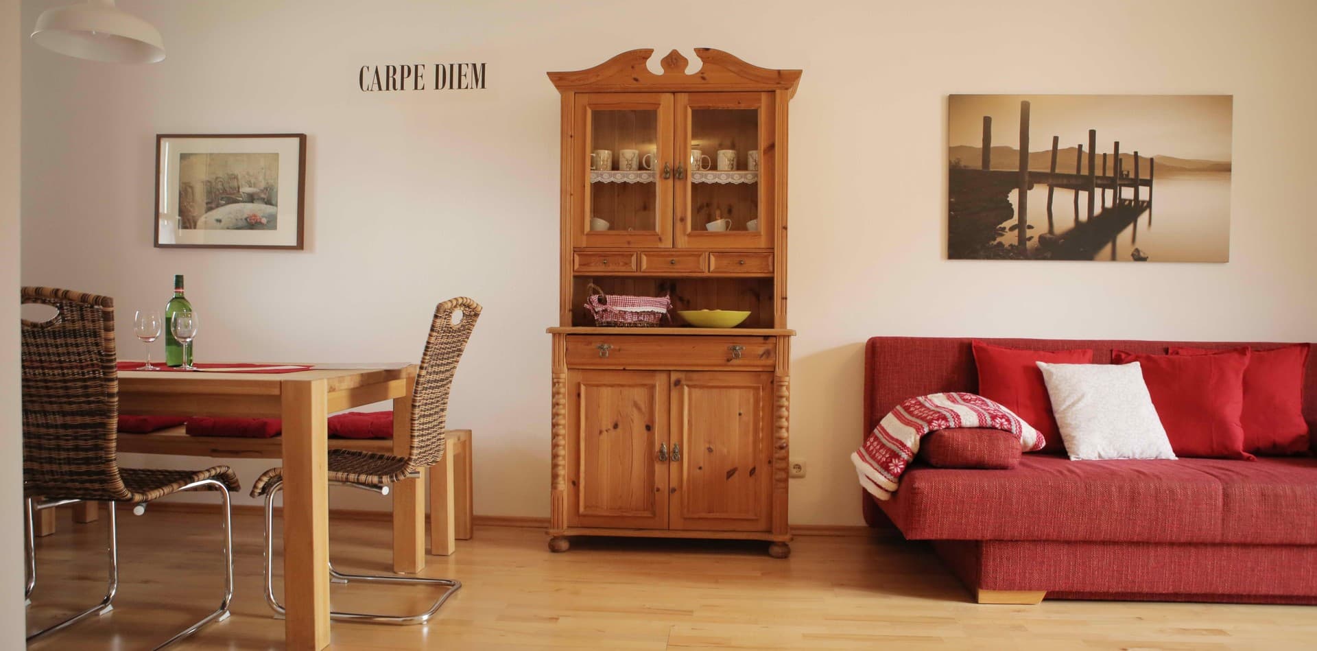 Ferienwohnung „Carpe Diem“ am Walchensee: Top-Rendite, Seezugang & Hallenbad, komplett möbliert