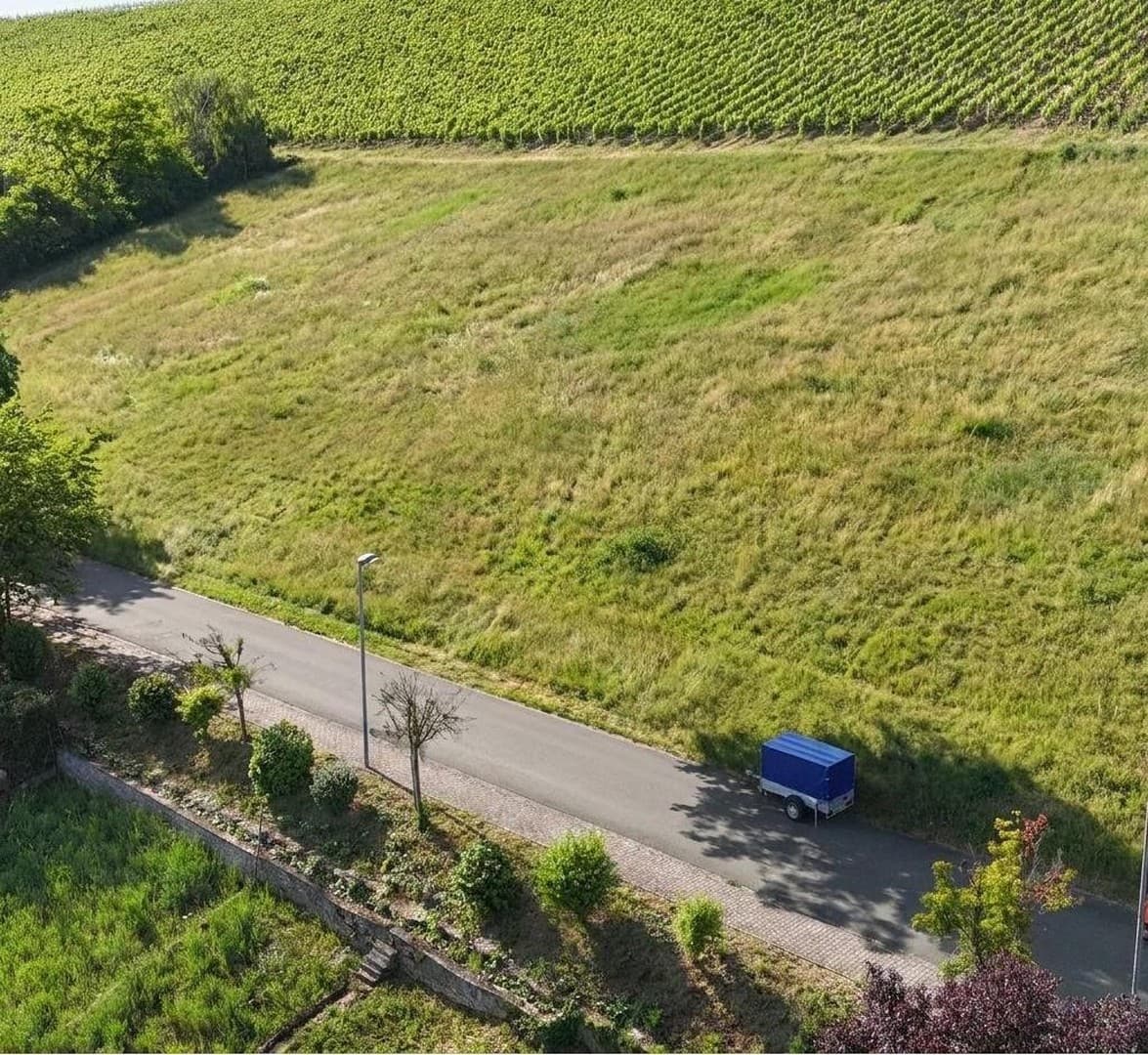 Erschlossener Bauplatz I Feldrandlage & Südhang am Weinberg