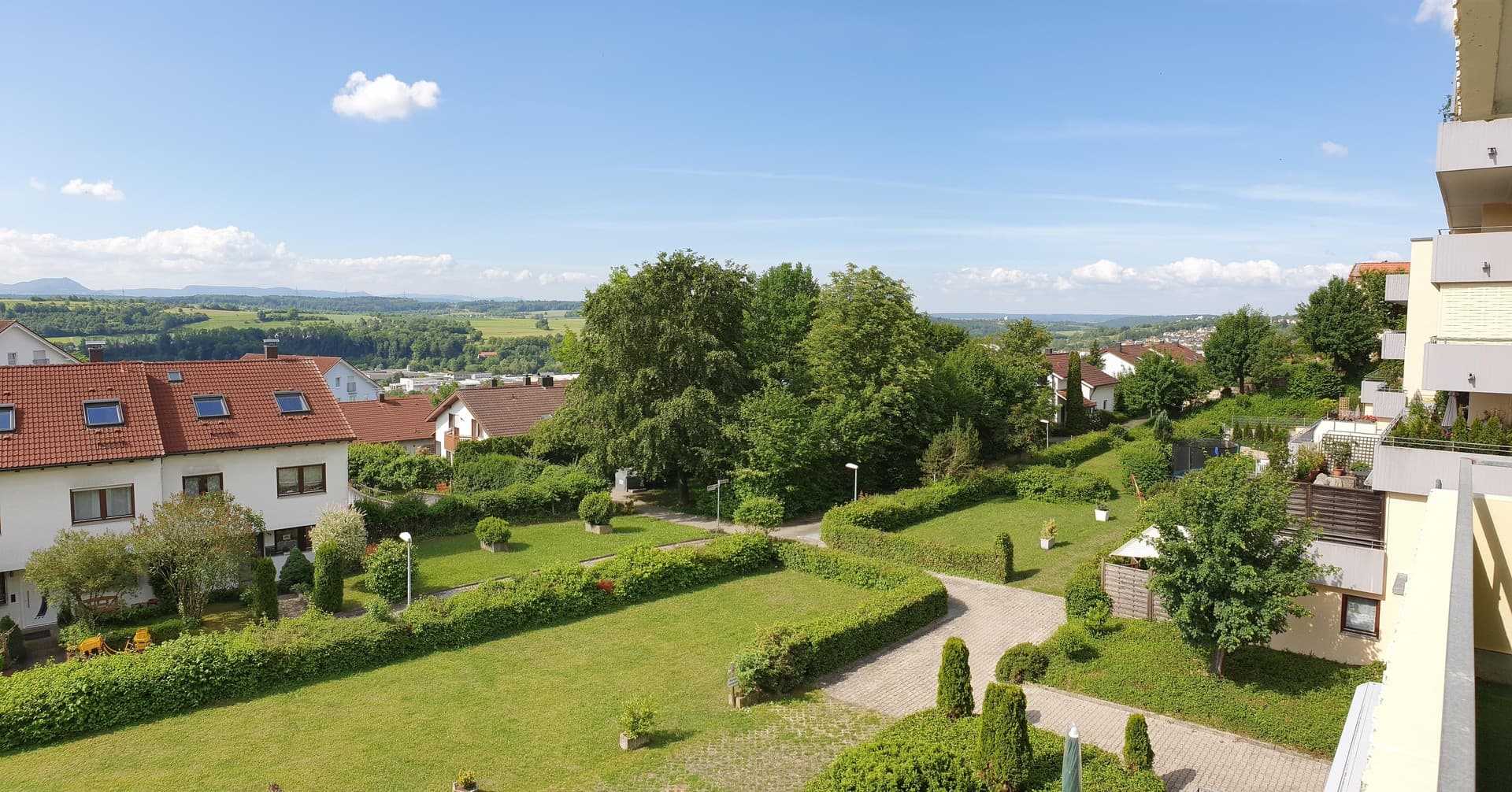 Großzügige Wohnung mit Panoramablick