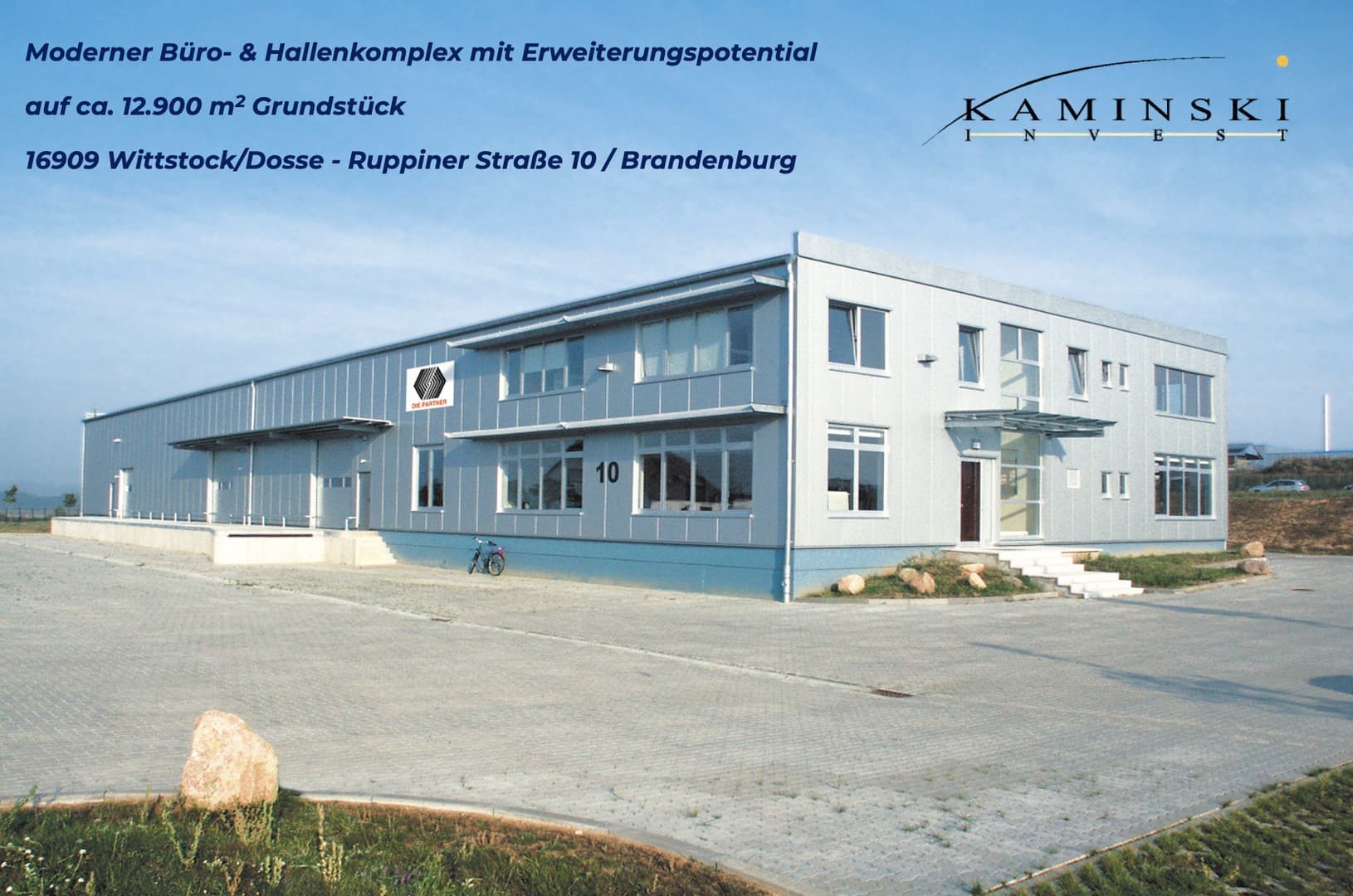Moderner Büro- & Hallenkomplex mit Erweiterungspotential auf ca. 12.900 m2 Grundstück