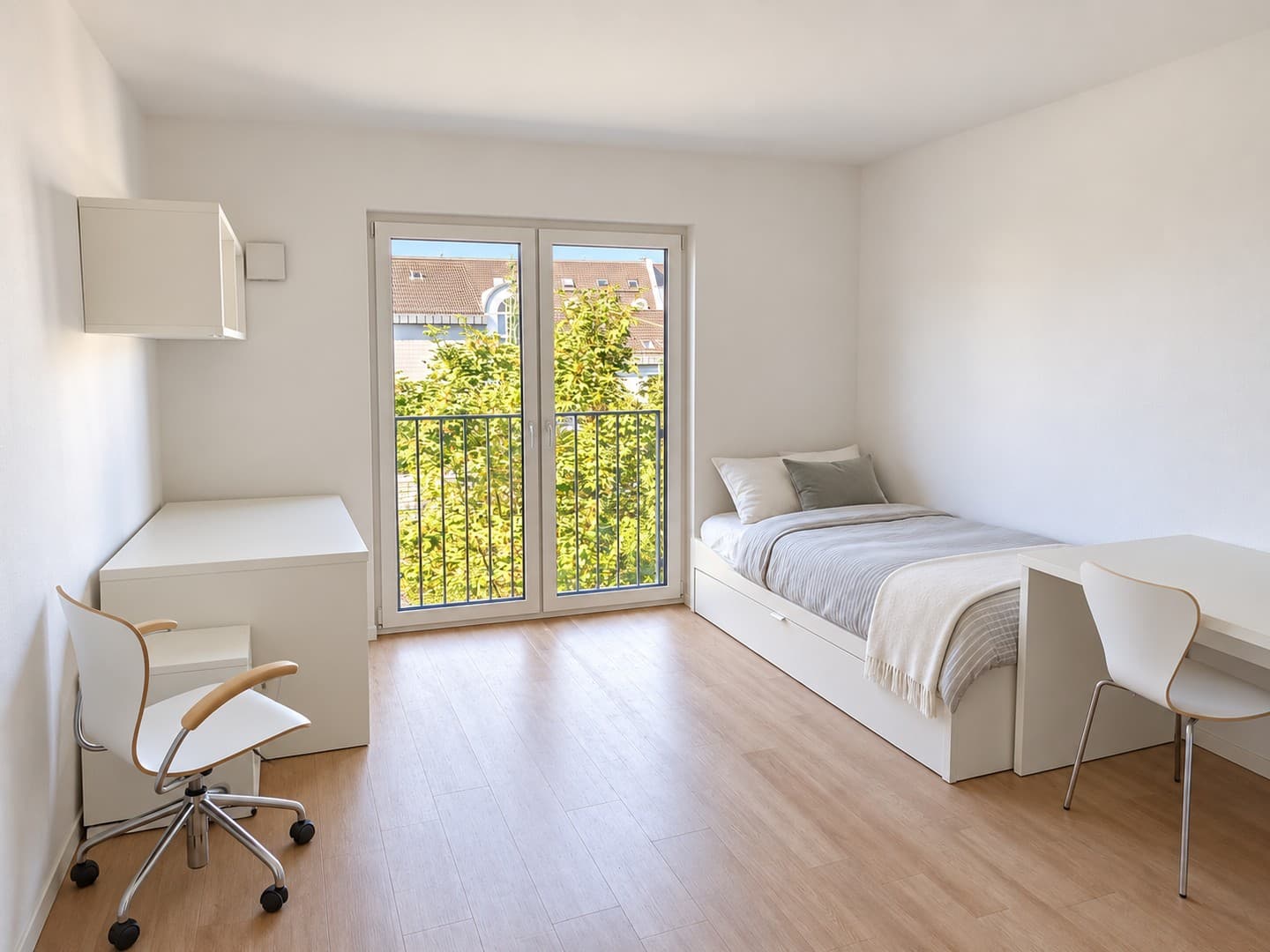 Möbliertes 1-Zimmer-Apartment in zentraler Kölner Lage – im "Südflügel" / Dasselstraße / Uni-Nähe