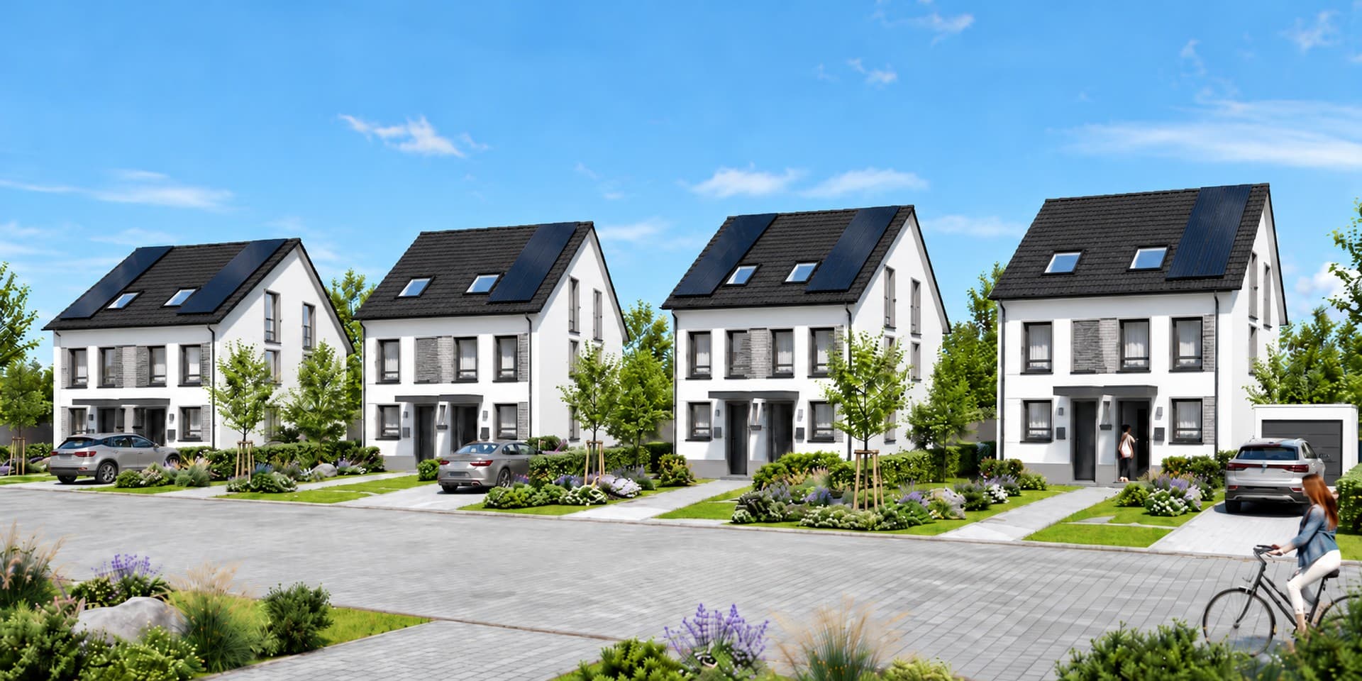 Wohnen mit Zukunft: KfW-40-QNG-Massivhaus mit Garten in Saulheim, PV & Wärmepumpe inklusive