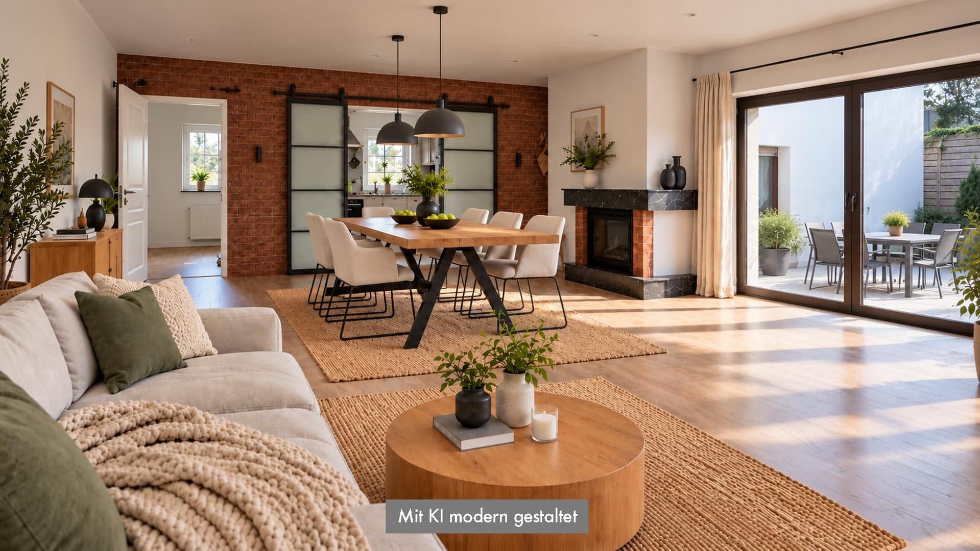 Architekten-Bungalow mit großem Grundstück und Baupotenzial