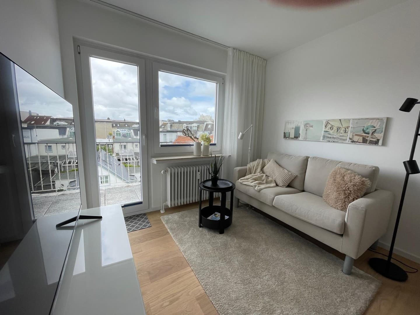 Über den Dächern von Norderney: Stilvolle 2 Zimmer mit Sonnenbalkon