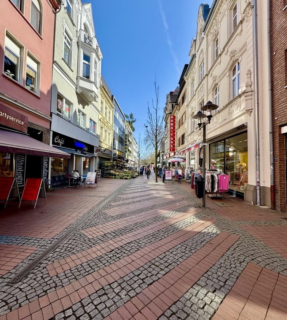 Ihr Geschäft in Top-Lage in Essen-Steele: ca. 80 m² mit Schaufensterfront + 50 m² Lager