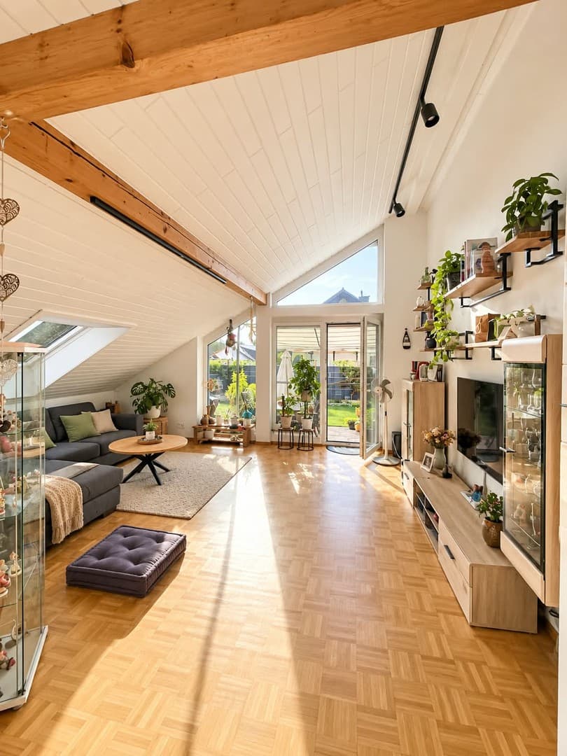 Moderne 3,5-Zimmer-Wohnung 112 m² mit Garten-Terrasse in Römerberg-Mechtersheim