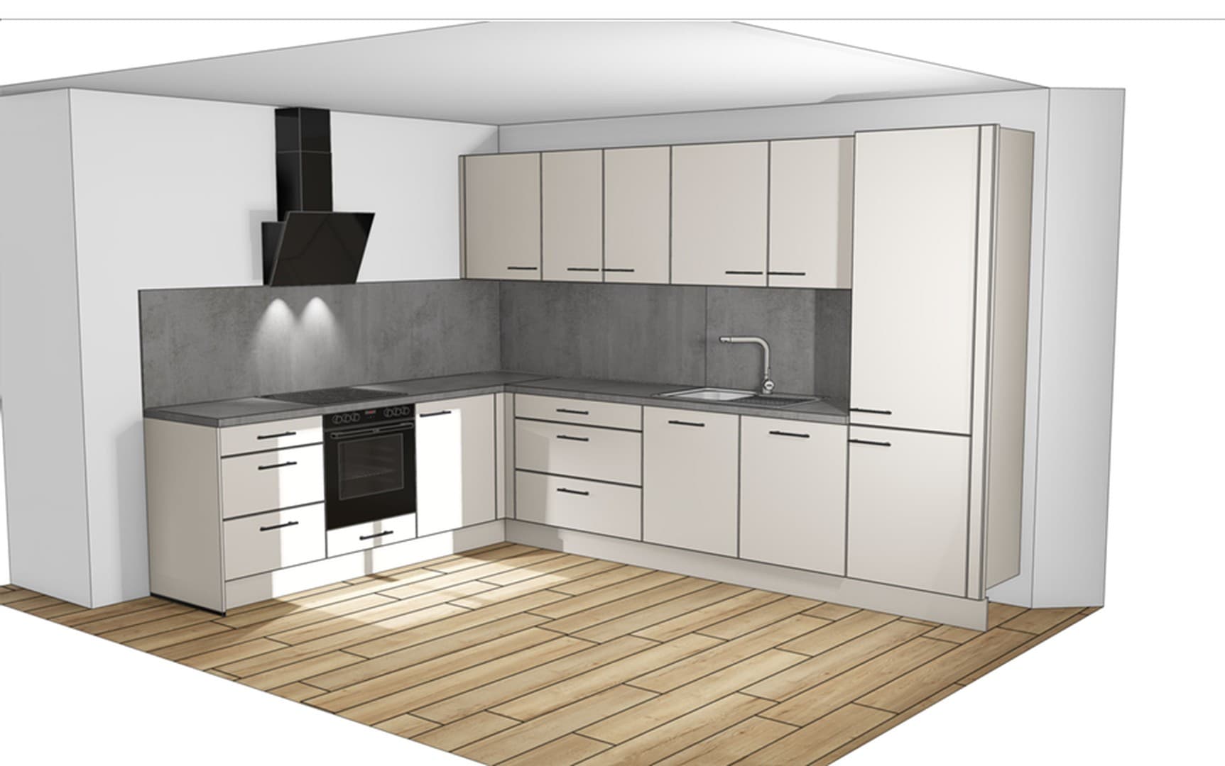 Erstbezug nach Sanierung 2 Zimmer Wohnung mit Balkon 1.OG