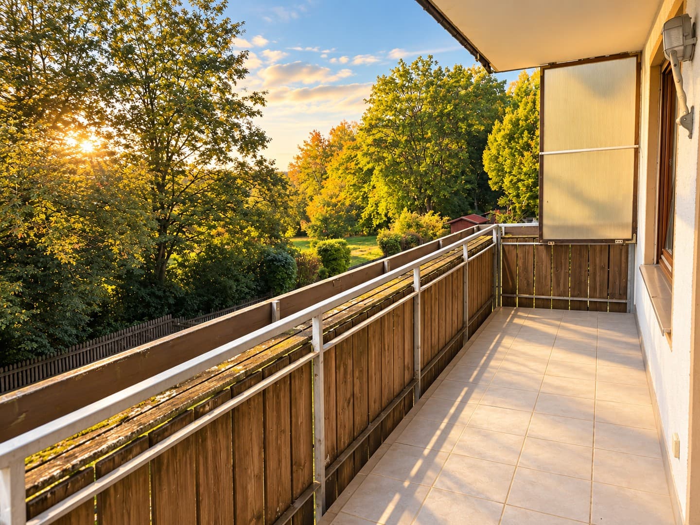 BESTLAGE GWEND! Sonnige 2 Zimmer Wohnung mit Südbalkon und Tiefgaragenbox