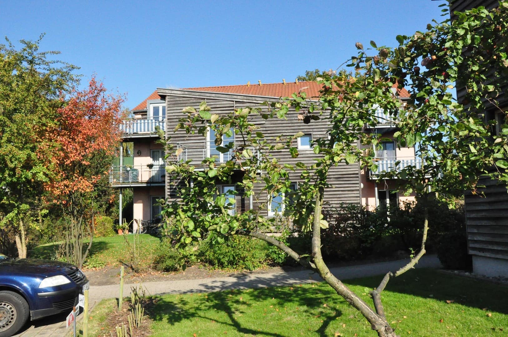 Lauenburg Stadtmitte Wohnung im Garten