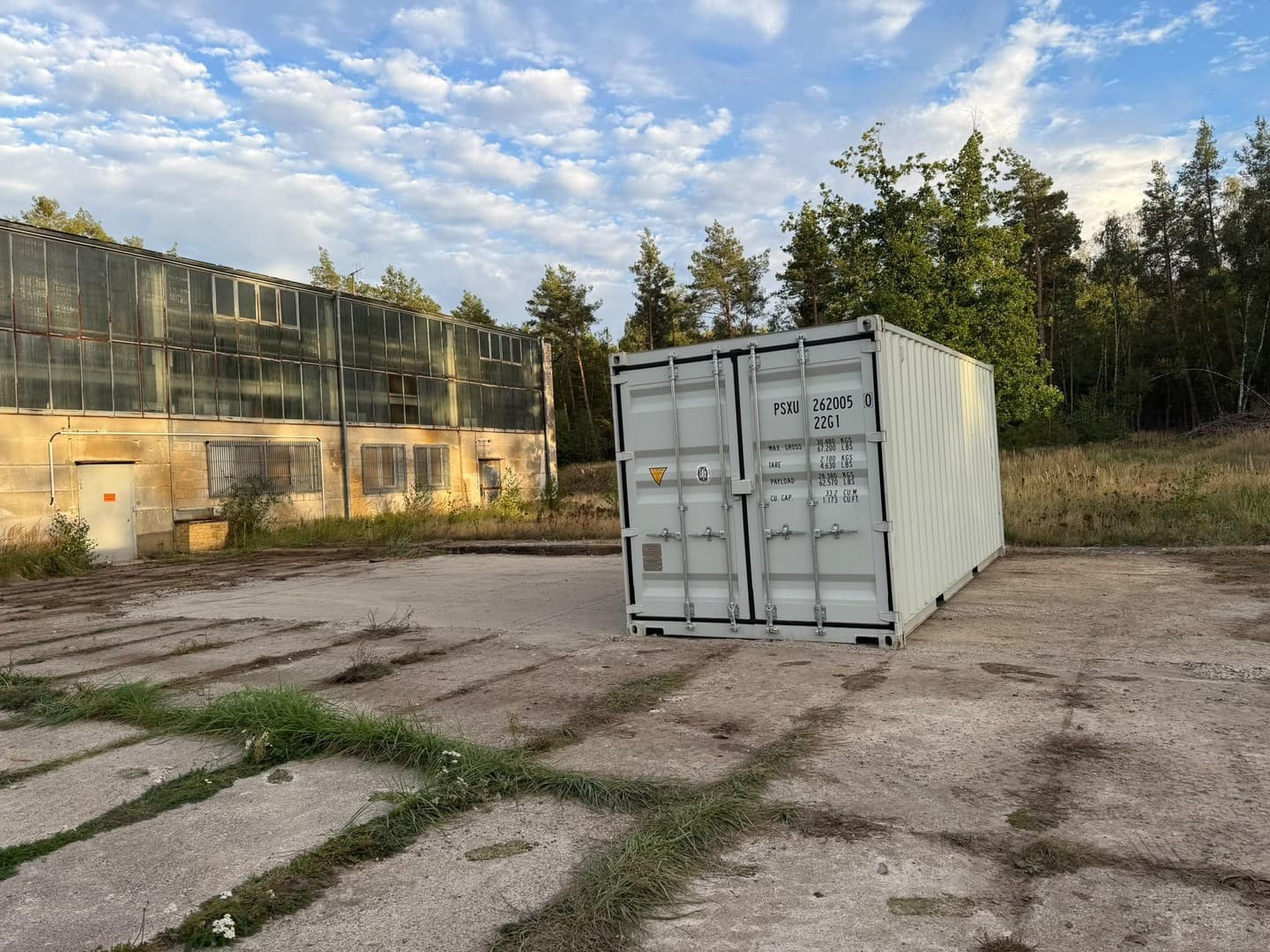 Lagercontainer Seecontainer Lagerplatz Garage