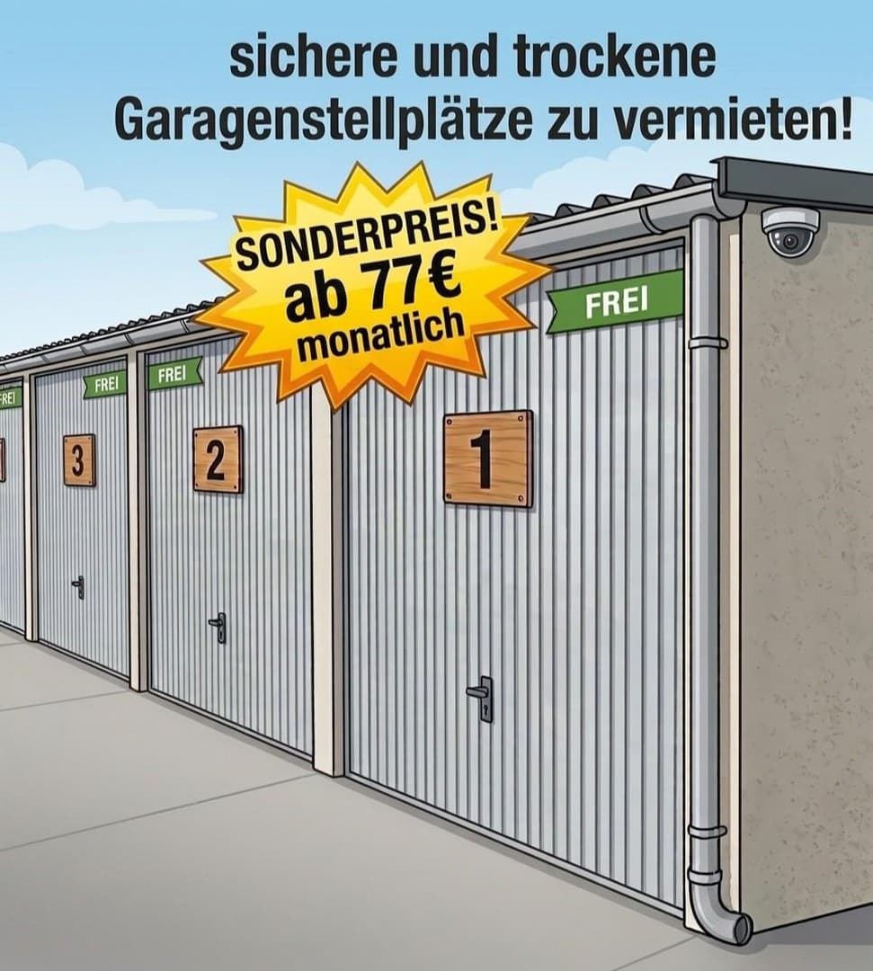 Garage in Dortmund (Nord/Brechten) ab 77€/mtl. - Garage mieten