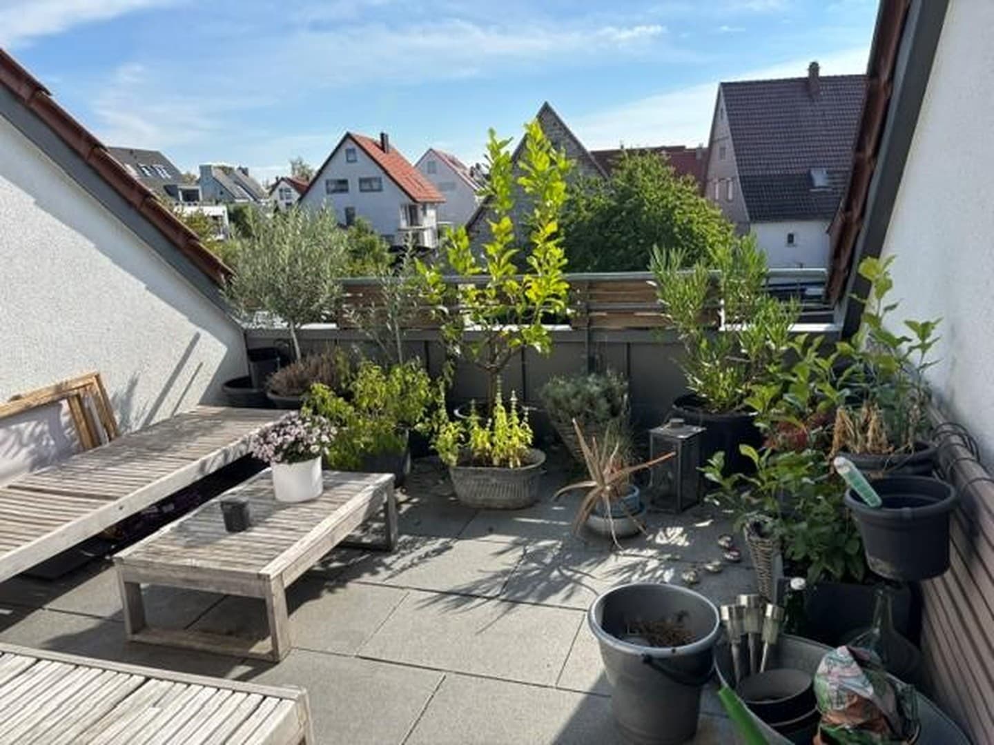 Helle 3-Zimmer-Dachgeschosswohnung mit Dachterrasse im Ortskern von Altdorf