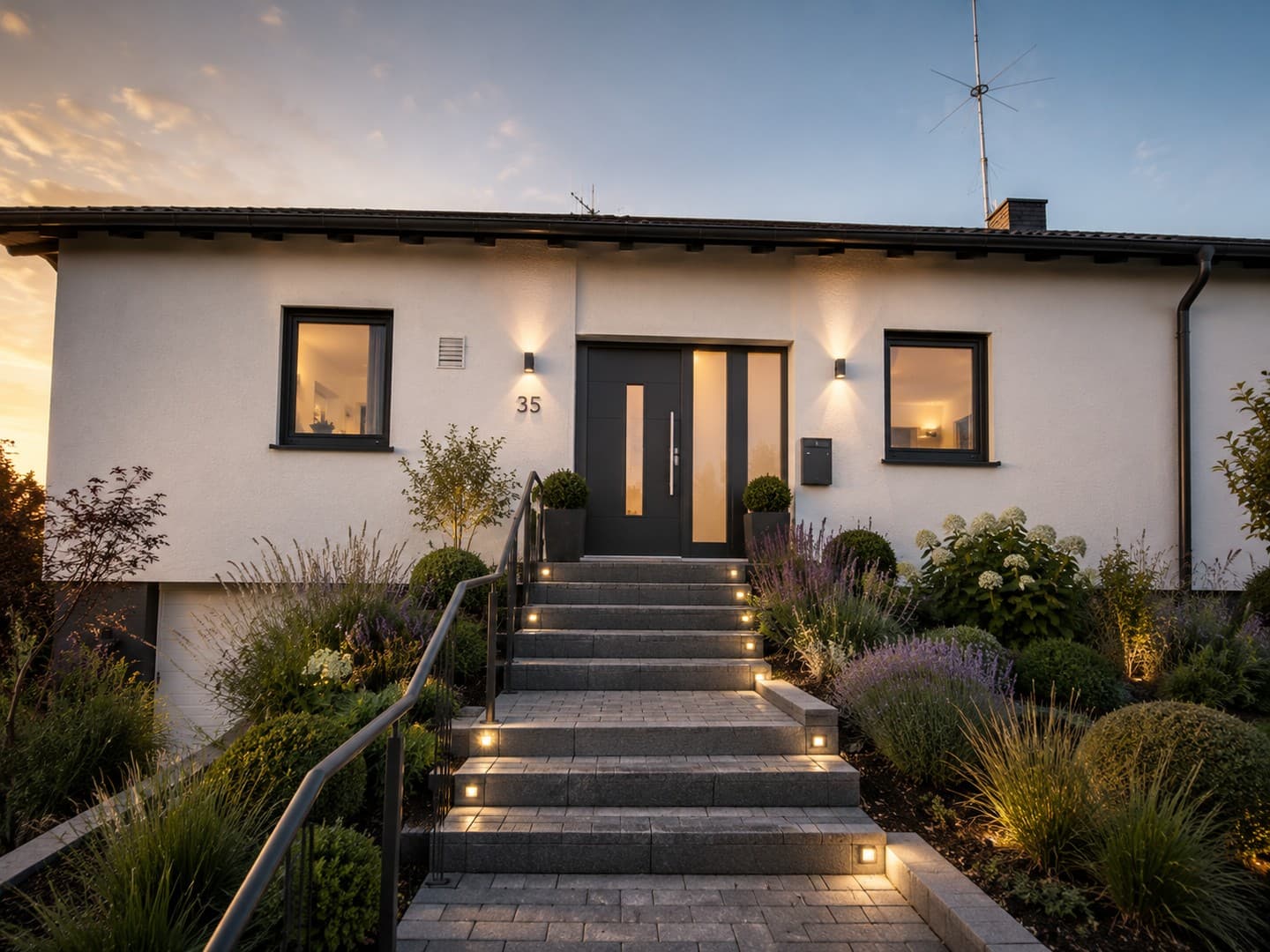 Freistehender Bungalow auf 669 m² · Bach- & Feldrandlage · außergewöhnliches Potenzial!