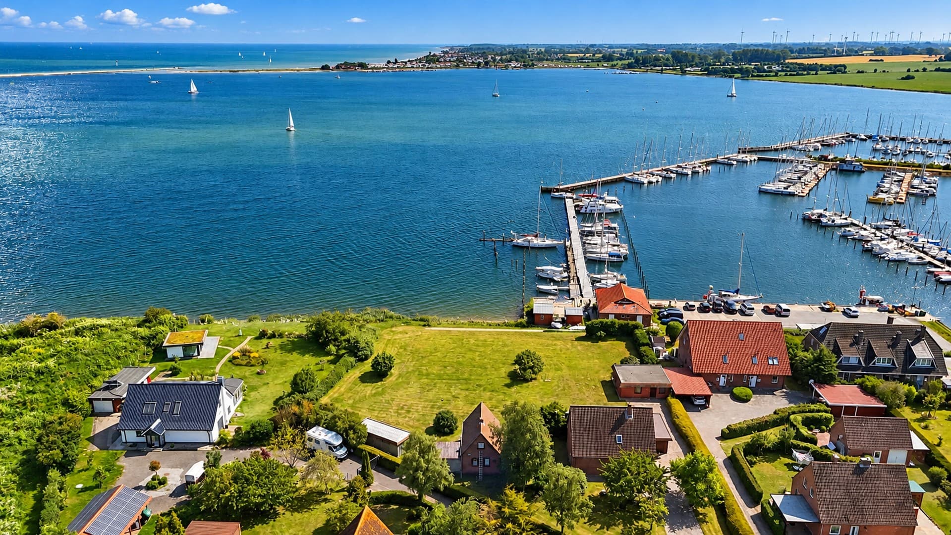 Ihr Traumhaus an der Ostsee – 721 m² Baugrundstück in Großenbrode in exklusiver Wasserlage