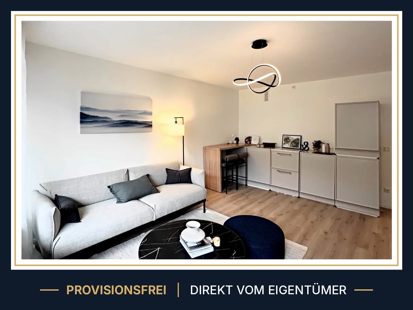 PROVISIONSFREI. Ihr neues Zuhause – hell, modern und sofort bezugsbereit.