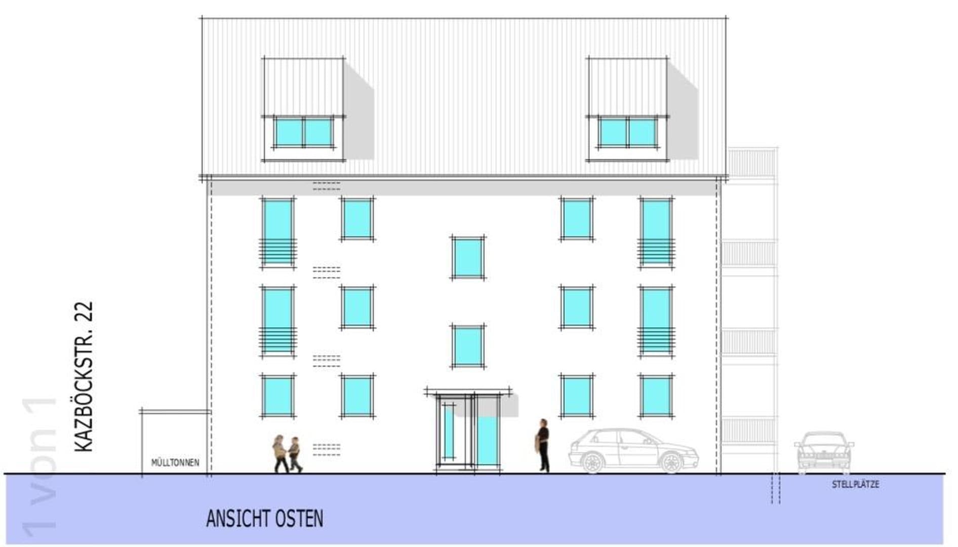 PROVISIONSFREI Projekt für Bauträger & Investoren – 9 Wohnungen + Ausbaupotenzial 480 QM