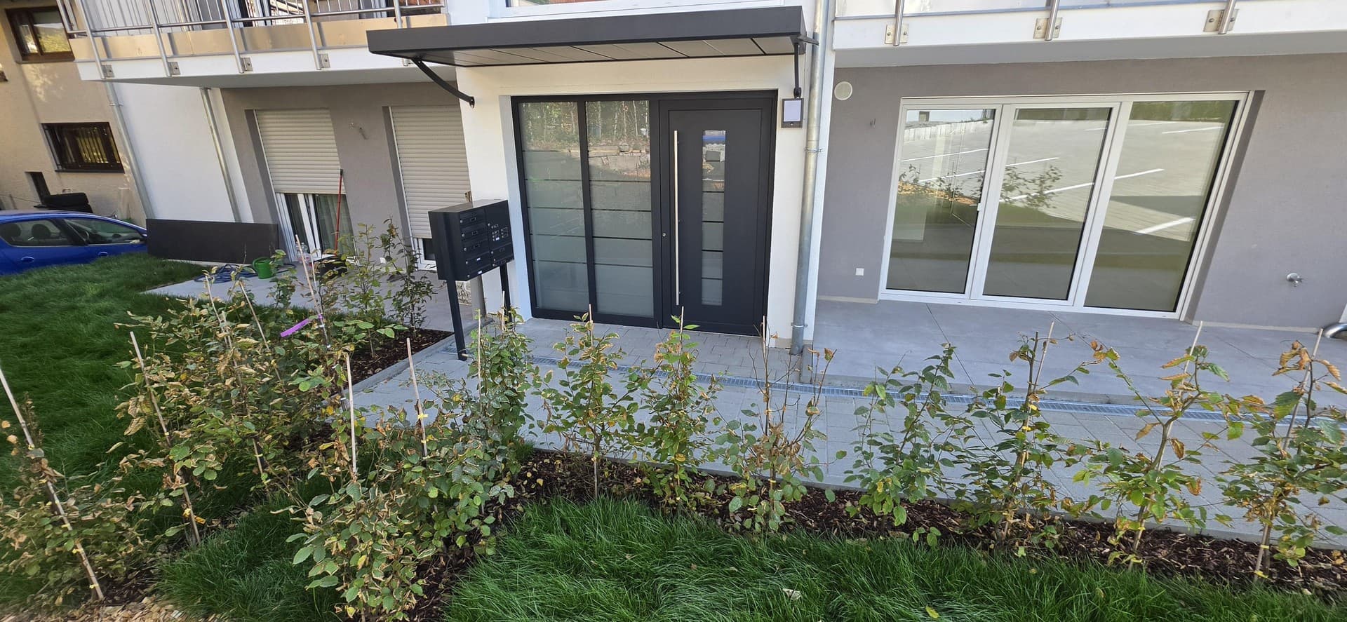 Große 4-Zimmer-Neubauwohnung in Ingersheim mit Garten