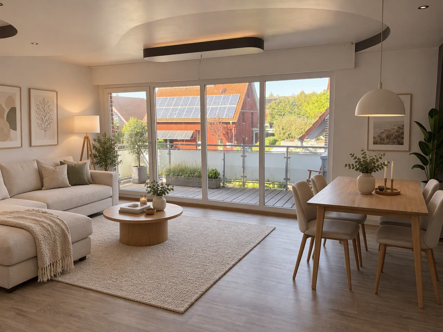 Großzügige Maisonette-Wohnungmit Balkon und eigenem Garten